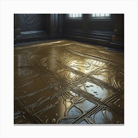 Room With A Floor Canvas Print