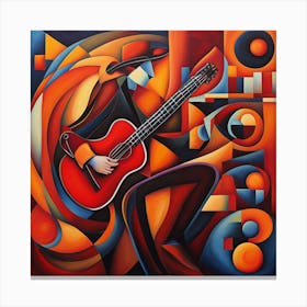Acoustic Guitar 13 Canvas Print