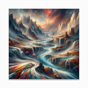 'Waterfall' Canvas Print