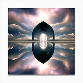 Arch Of Light Canvas Print