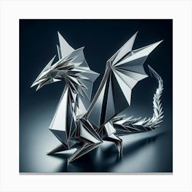 Origami Dragon 2 Canvas Print