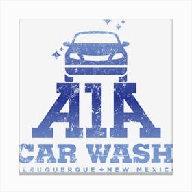 A1a Car Wash Canvas Print