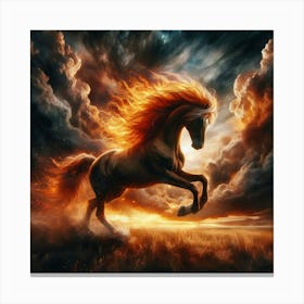 Fire Horse 10 Toile