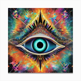 All Seeing Eye Canvas Print