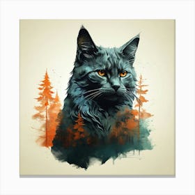 Coon Cat 3 Canvas Print