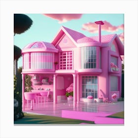 Barbie Dream House (428) Canvas Print
