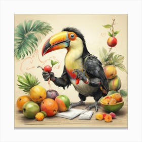 Toucan 50 Canvas Print