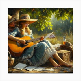 Acoustic Love Canvas Print