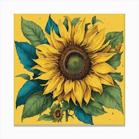 Sunflower Canvas Print