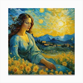 Sunflowers igg Canvas Print