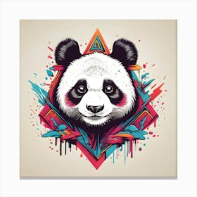 Panda Bear 11 Canvas Print