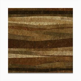 Brown Stripes Canvas Print