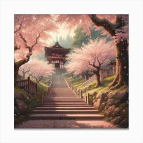 Stairs to Forever Canvas Print