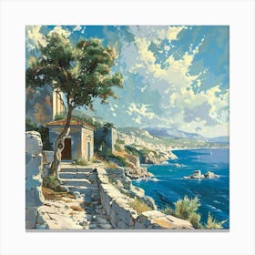 Cliffs Of Val D'Or Canvas Print