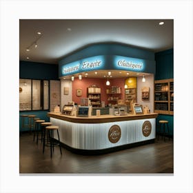 Default Create Unique Design Of Ice Cream Store 1 Canvas Print