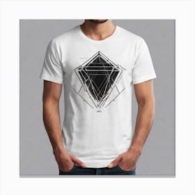 Geometric Diamond Canvas Print