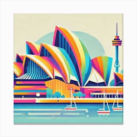 Sydney Opera House 2 Canvas Print