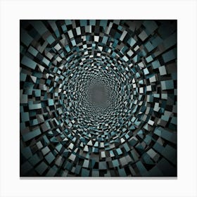 Fractal Abstract Background Canvas Print