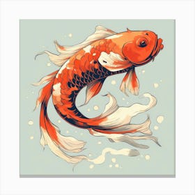 Koi Fish 5 Canvas Print