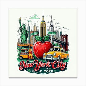 New York City 2 Canvas Print