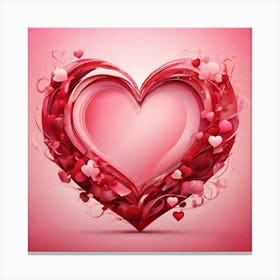 Valentine romantic 1 Canvas Print