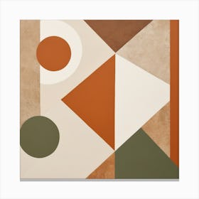 Geometric Shapes Canvas Print
