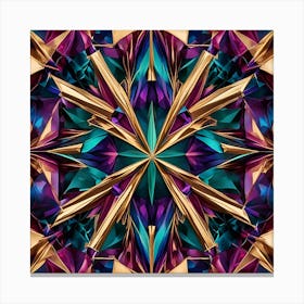 Abstract Geometric Pattern 1 Canvas Print