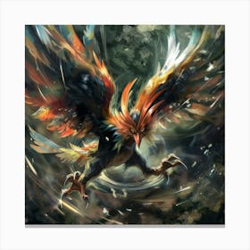 Pokemon Phoenix Canvas Print