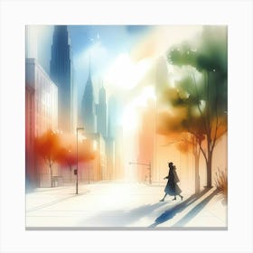 Cityscape 25 Canvas Print