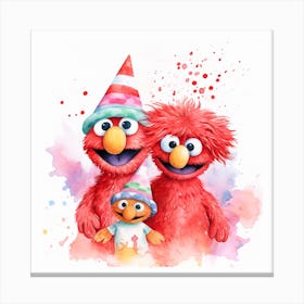 Sesame Street 1 Canvas Print