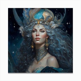 Mermaid 8 Canvas Print