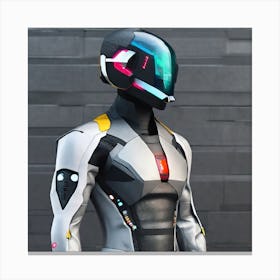 Futuristic Suit 12 Canvas Print