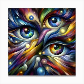 Eyes Of The Universe Canvas Print