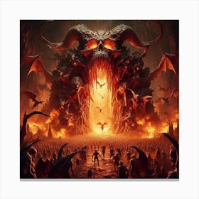 Diablo 3 Canvas Print