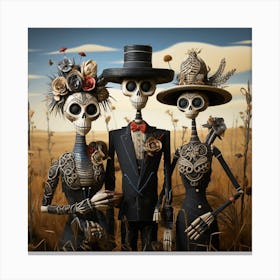 Day Of The Dead 10 Canvas Print