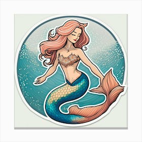 Mermaid 8 Canvas Print