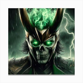 Loki Ghost Rider 2 Canvas Print