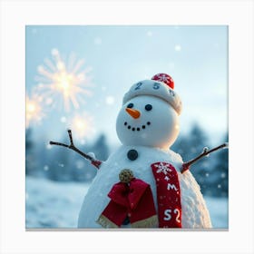 Asm Snow Man Celebrate The New Year 2025 Defbe804 8b9a 488f 8214 72bfe057e87a Canvas Print