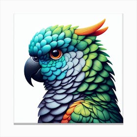 Parrot of Laurie 3 Canvas Print