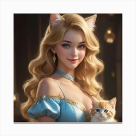 Cinderella 156 Canvas Print