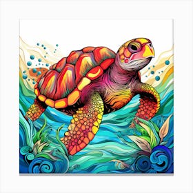 Sea Turtle 7 Canvas Print