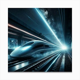 High Speed Train 18 Canvas Print