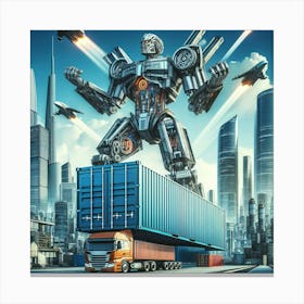 Transformers The Last Knight Canvas Print