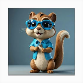 Chipmunk 18 Canvas Print