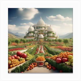 Vegetable Garden Canvas Print