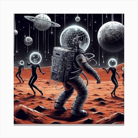 Nasa Astronauts Canvas Print