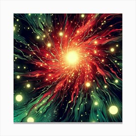 Radiant Sparks 10 1 Canvas Print