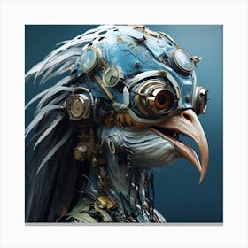 Steampunk Bird 2 Canvas Print