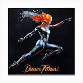 Dance Fitness Canvas Print