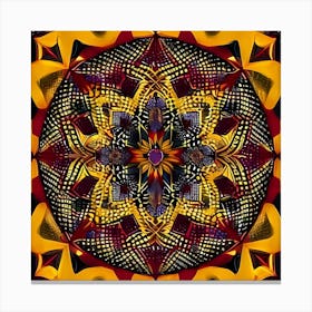 Abstract Mandala 13 Canvas Print